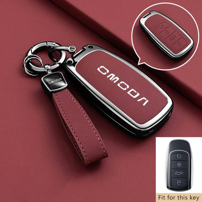 Zinc Alloy Key Case Fob for Chery Omoda C5 5 9 PHEV 2025 2026
