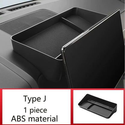 For BYD Ti7 Leopard Titanium 7 Accessories 2025 2026 Center Console Storage Box Double Layer Silicone Water Cup Storage Bo…