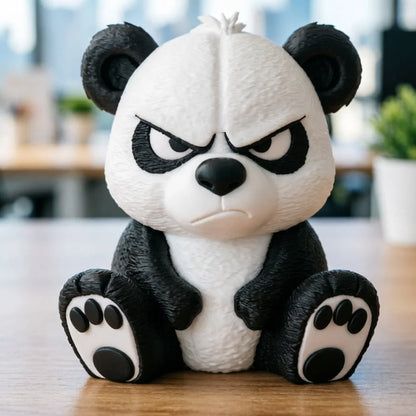 Panda Sculpture Ornament for Car or Desk