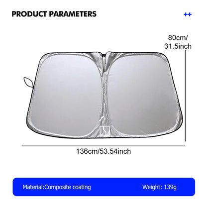 Zeekr Car Windshield Sunshade – Custom-Fit UV & Heat Protection