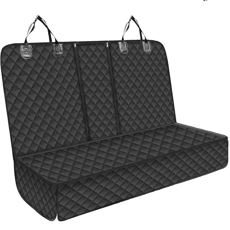 Car Dog Seat Cover – Waterproof Back Seat Protector, Nonslip & Universal Pet Carrier Mat - 