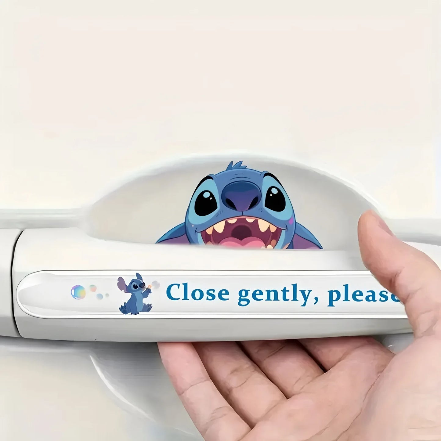 Disney Stitch Car Sticker Scratch-Resistant Vinyl Decal Set