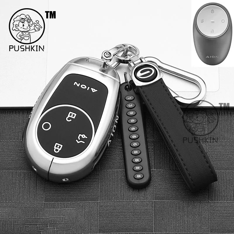 GAC AION UT 2025 Alloy TPU Smart Key Cover Remote Control Shell
