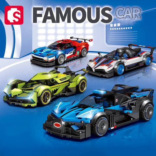 SEMBO Sports Car Building Blocks