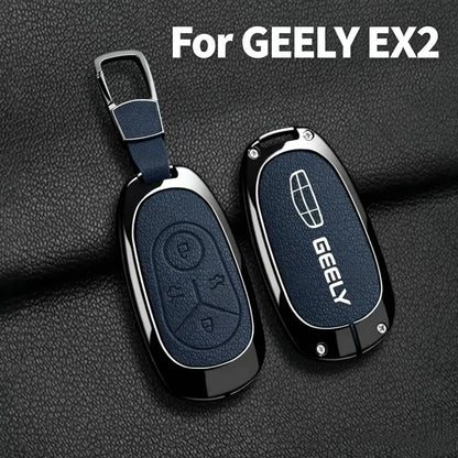 Geely EX2 Proton e.MAS 5 zinc alloy key case with keyring
