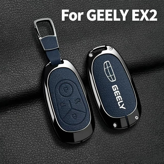 Geely EX2 Proton e.MAS 5 zinc alloy key case with keyring
