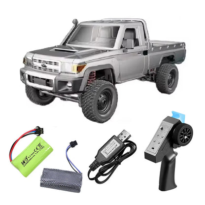 MN82 Series RC Pickup Truck – 4WD Off-Road Climbing Car - MN82 Red-1B