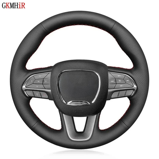 Dodge Hand-Stitched Leather Steering Wheel Cover