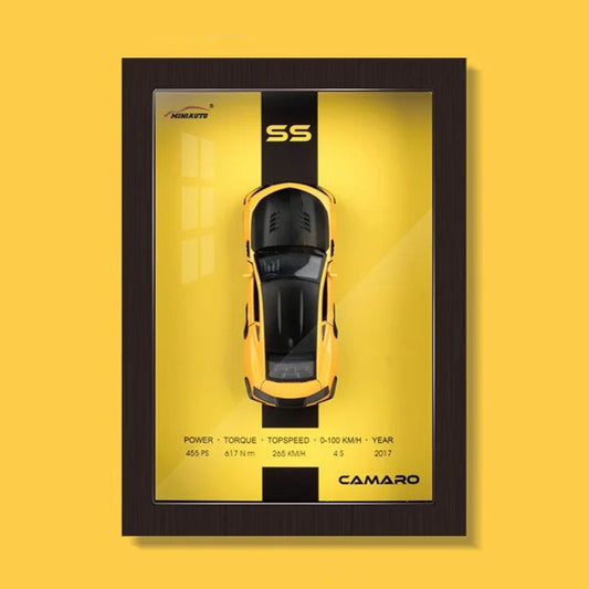 3D Wall Hanging Simulation Car Model for Living Room Decor & Car Enthusiasts