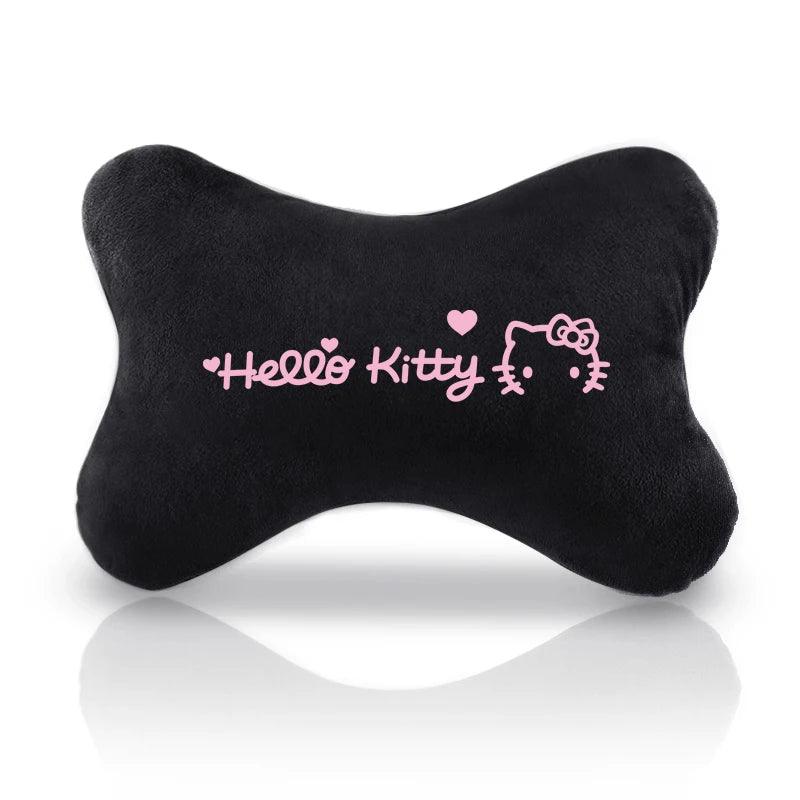 Hello Kitty Neck Support Pillow Auto Headrest Car Seat Cushion