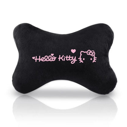 Hello Kitty Neck Support Pillow Auto Headrest Car Seat Cushion