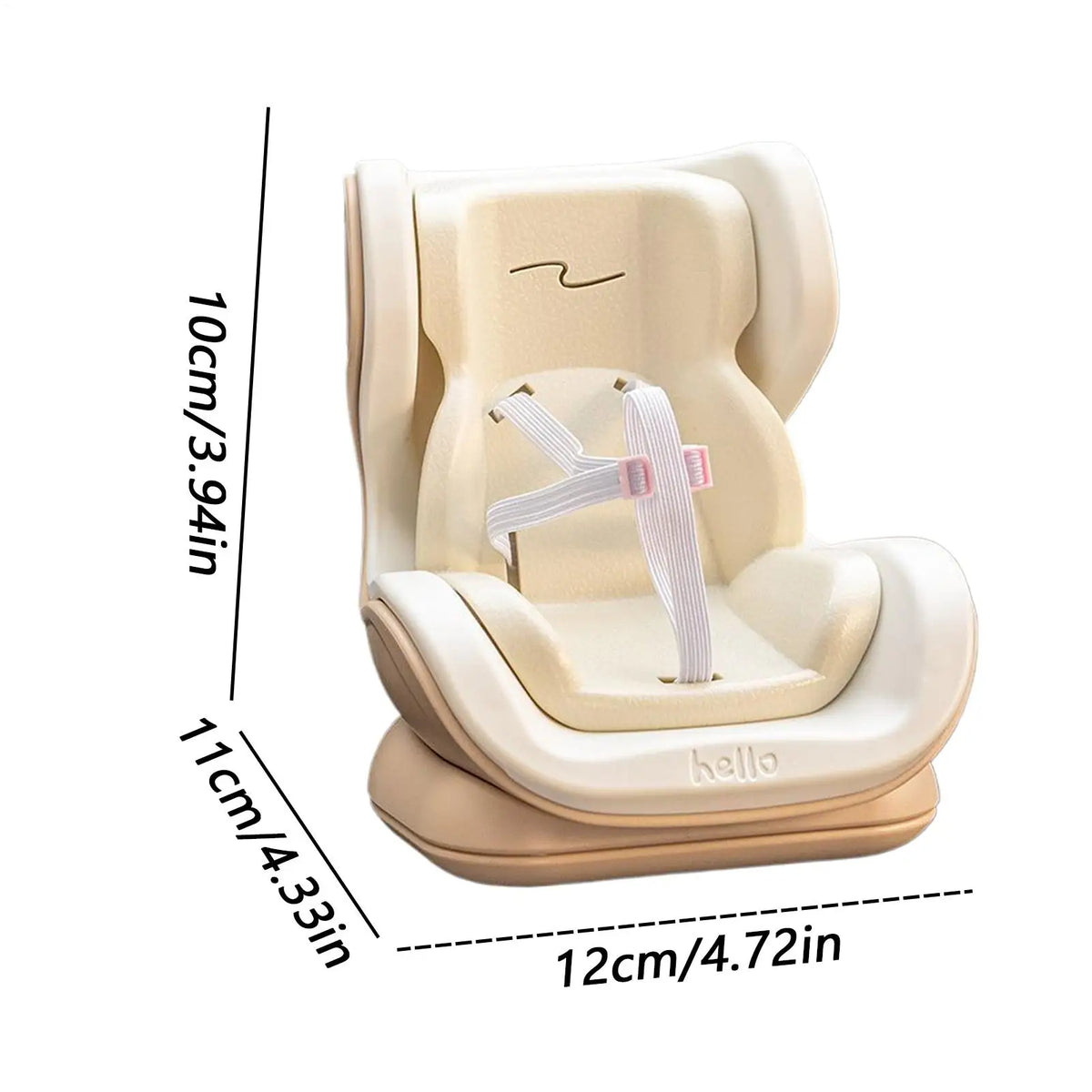 Mini Doll Car Seat Plush Toy