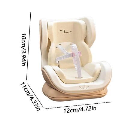 Mini Doll Car Seat Plush Toy