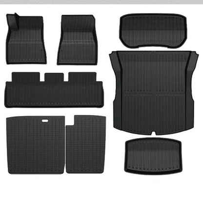 Tesla Model 3 Highland (2024–2025) All-Weather TPE Floor Mats & Cargo Liner - 1Pc Mat