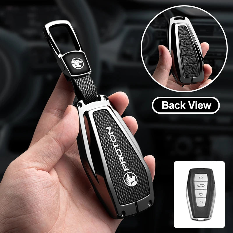 Proton Zinc Alloy Key Case - Style E black 02