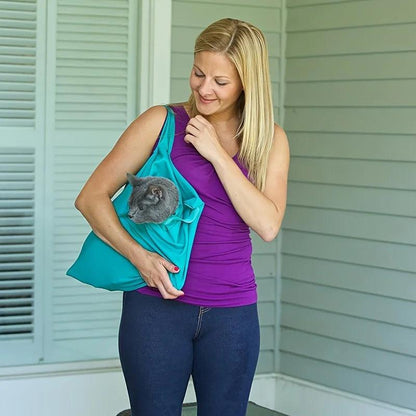 Comfy Soothing Car Cat Carrier - Stress-Free Pet Travel Solution