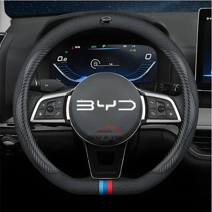 BYD Song Plus Leather Steering Wheel Cover
