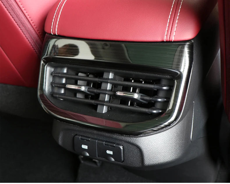 Carbon Fibre-Style Haval H6 Rear Air Vent Frame Trim