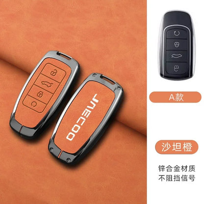 Zinc Alloy Remote Key Cover for JAECOO J7 J8 Chery Models