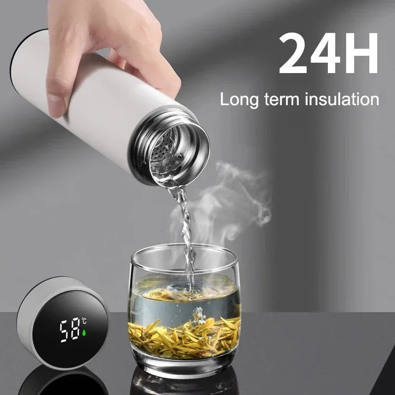 F Sports Smart Thermos 500ML - Black