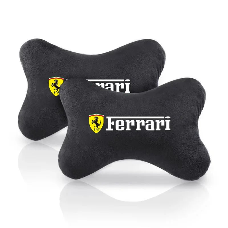 Ferrari Neck Pillow & Seat Belt Shoulder Pad - Neck Pillow-2pc