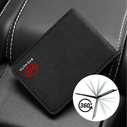 Suede-Style Driver Licence and Card Holder for BYD Models
