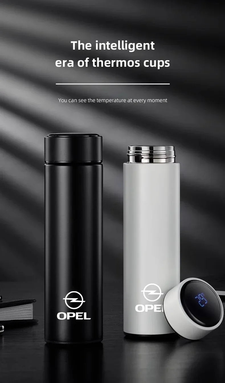 Opel Smart Thermos Bottle 500ML - White