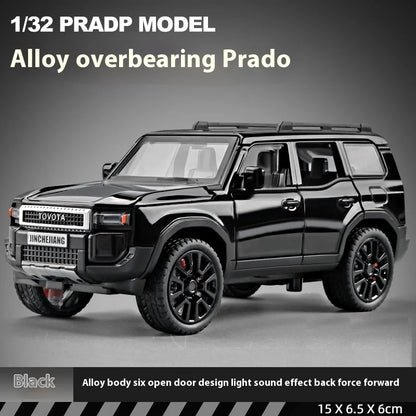 Toyota Prado Land Cruiser 1:32 Scale Die-Cast Metal Alloy Model Car