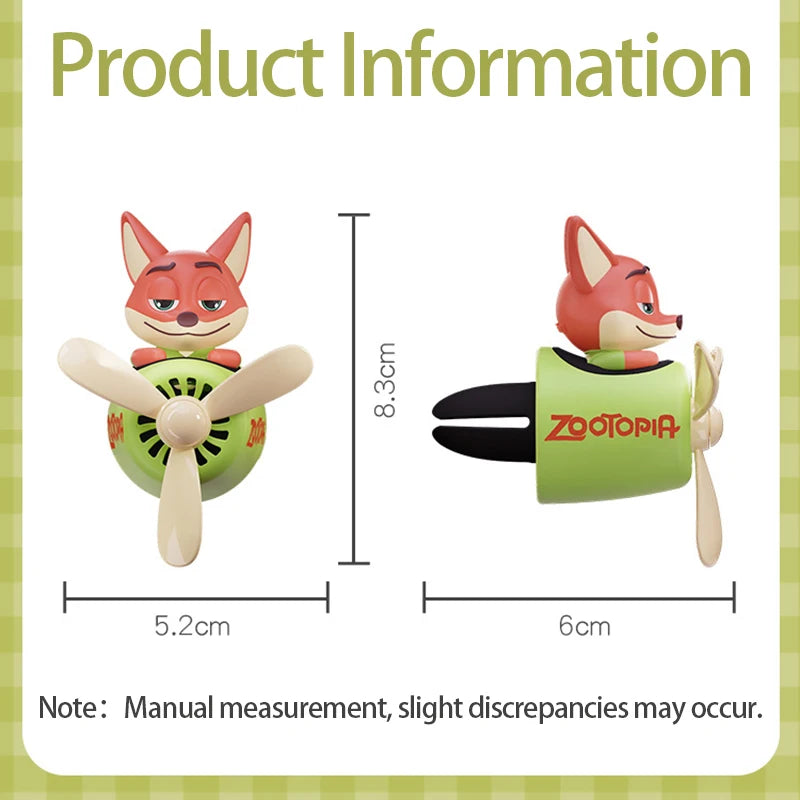 Zootopia Nick & Judy Car Air Freshener