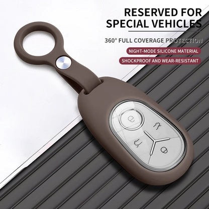 Geely EX2 Proton e.MAS 5 liquid silicone key cover - back view