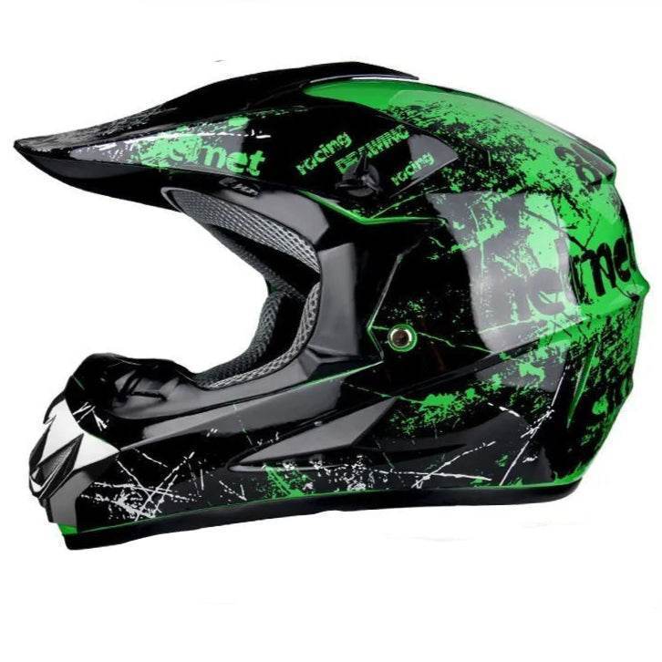 Professional Off-Road Motorcycle Helmet – DOT Certified MX/DH Racing Helmet - YH / S