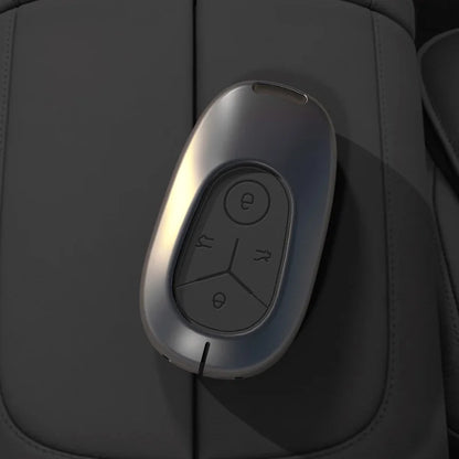 Geely Geome Dream Zinc Alloy Smart Key Cover - H-Grey-Black-Shell