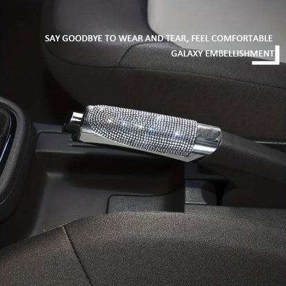 Crystal Diamond Handbrake Covers Universal Anti-Slip Gear Shift