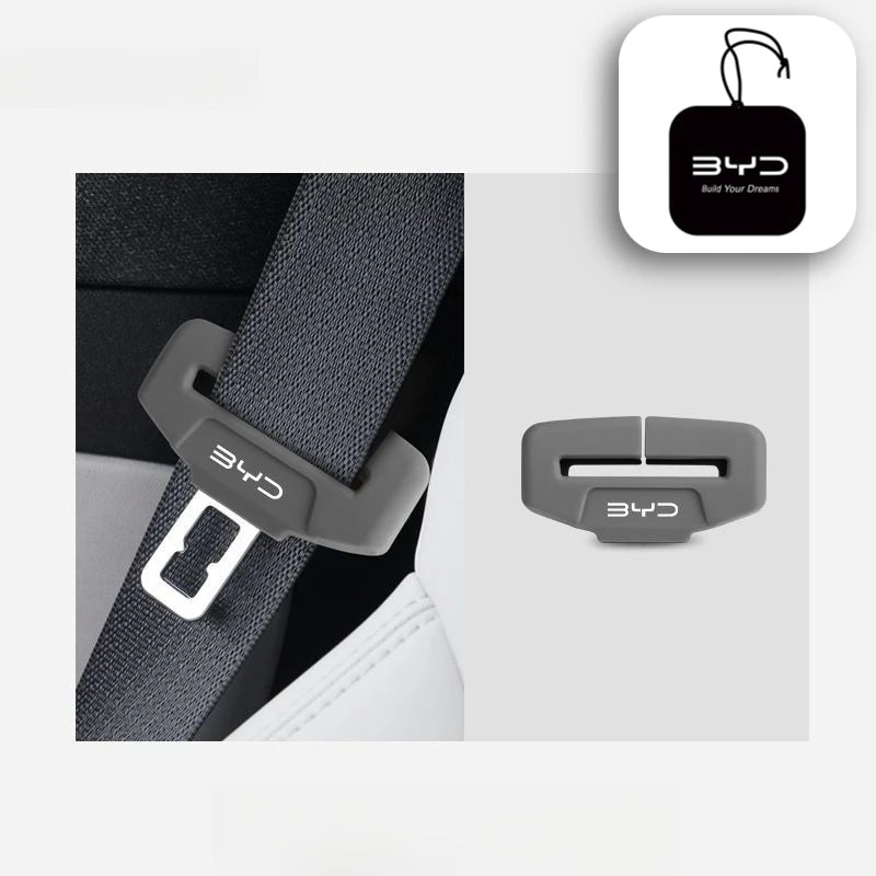 BYD Car Seat Belt Protective Cover for BYD ATTO 3 Yuan Plus Song Plus Seal 06 07 Dolphin Sealion 05 07 Seagull  Anti-colli…