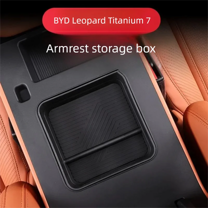 BYD Ti7 Centre Console Armrest Storage Organiser
