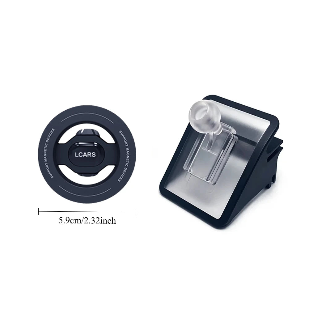 Magnetic Phone Mount for Tesla Model 3 Highland & Model Y 2024–2025 Anti-Vibration
