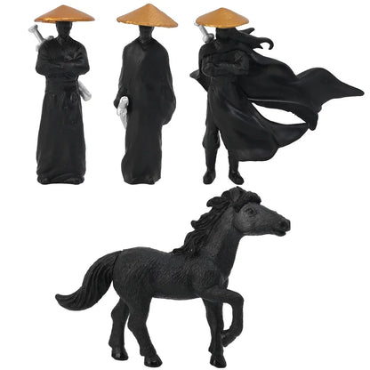 Kung Fu Warrior Car Ornament – Dashboard Swordsman Decoration