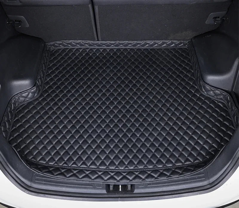 Mazda CX-5 Custom Trunk Mat 2013-2025 Waterproof Leather Cargo Liner - Black / 2013-2016