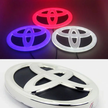 Toyota 4D LED Car Grille & Trunk Logo Light