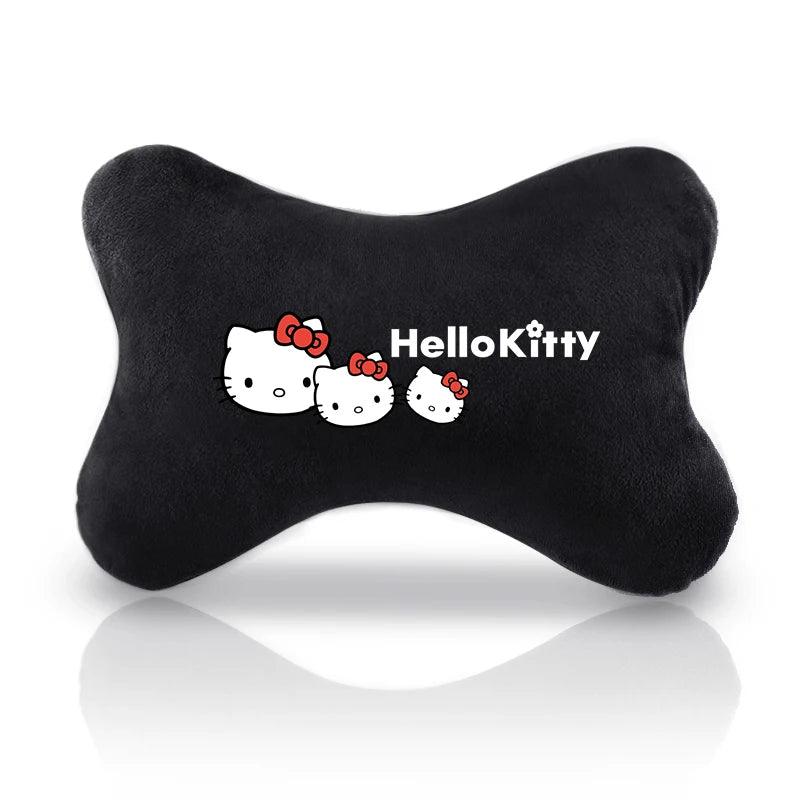 Hello Kitty Neck Support Pillow Auto Headrest Car Seat Cushion