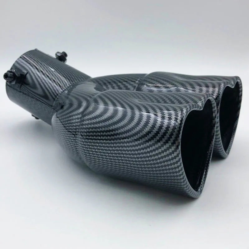 63mm Stainless Steel Exhaust Tip with Colorful Muffler Finish