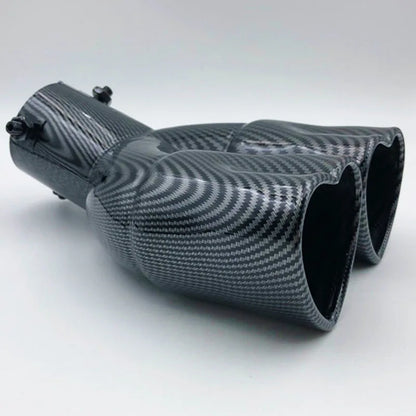 63mm Stainless Steel Exhaust Tip with Colorful Muffler Finish