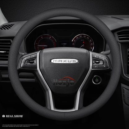 LDV Maxus Perforated Leather Steering Wheel Cover - Round Shape / Perforated
