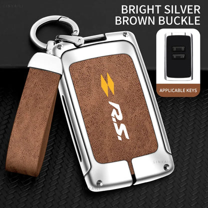 Zinc Alloy Car Key Case Cover For Renault Captur Megane Clio Zoe