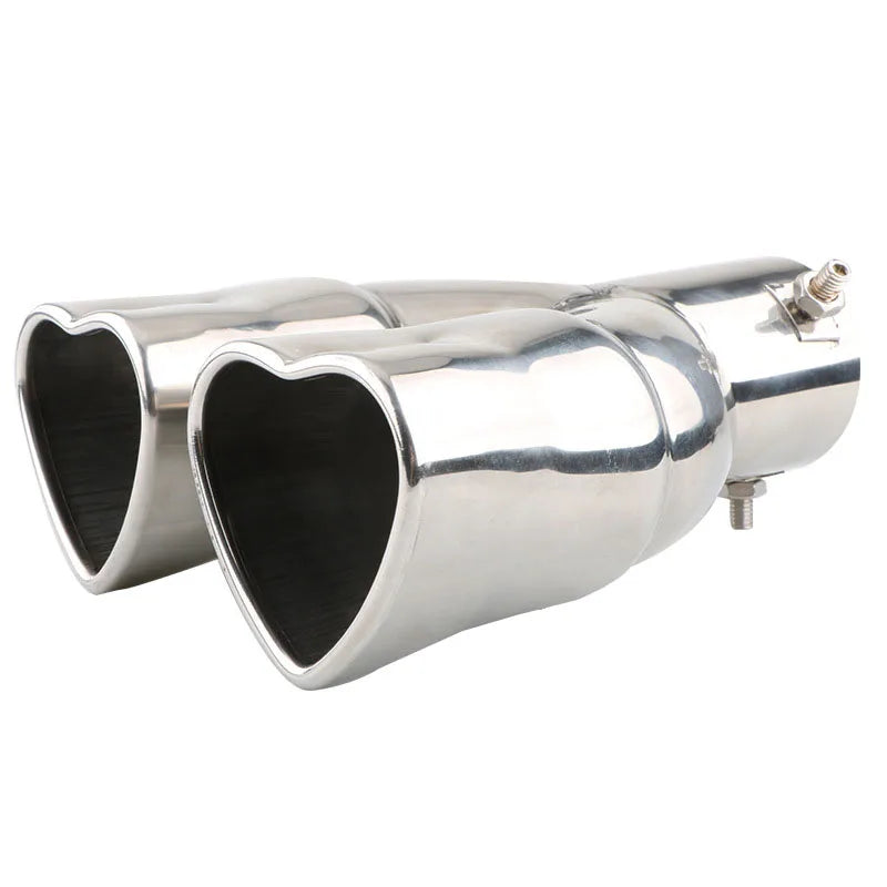 63mm Stainless Steel Exhaust Tip with Colorful Muffler Finish