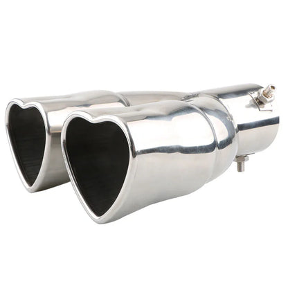 63mm Stainless Steel Exhaust Tip with Colorful Muffler Finish