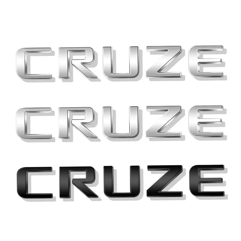 Chevrolet Cruze Letter Badge