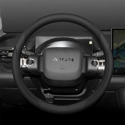 Leather Steering Wheel Cover for GAC Aion V 2024 2025 2026