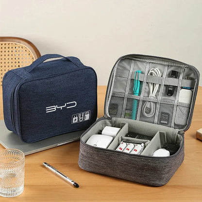 BYD Car Multi-Function Storage Bag Travel Organizer with Compartments