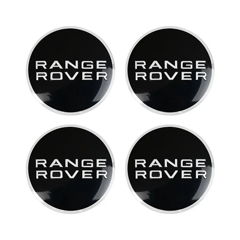 4Pcs 62MM Land Rover Wheel Center Caps